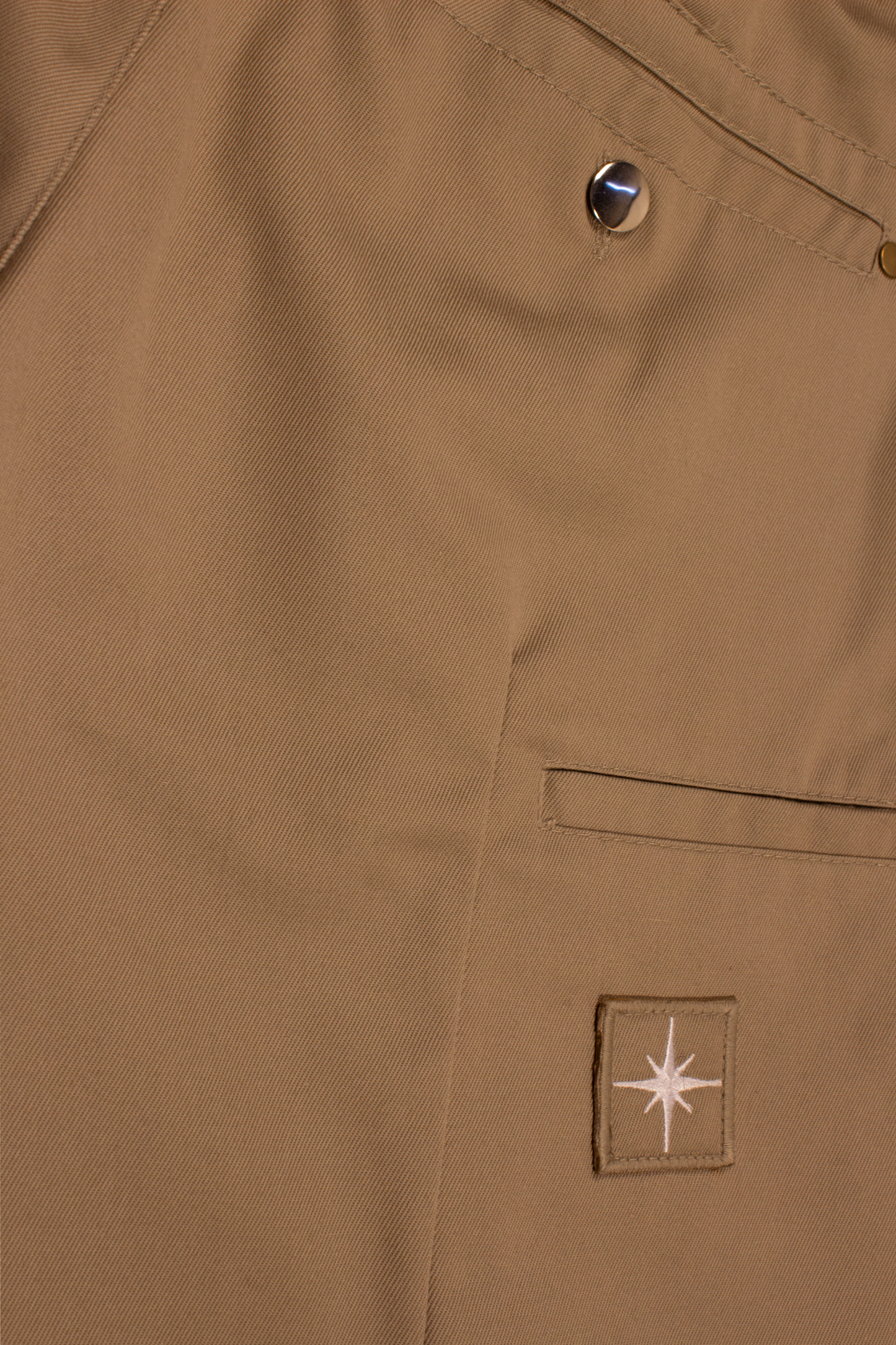 Khaki Cana De Azucar Shorts